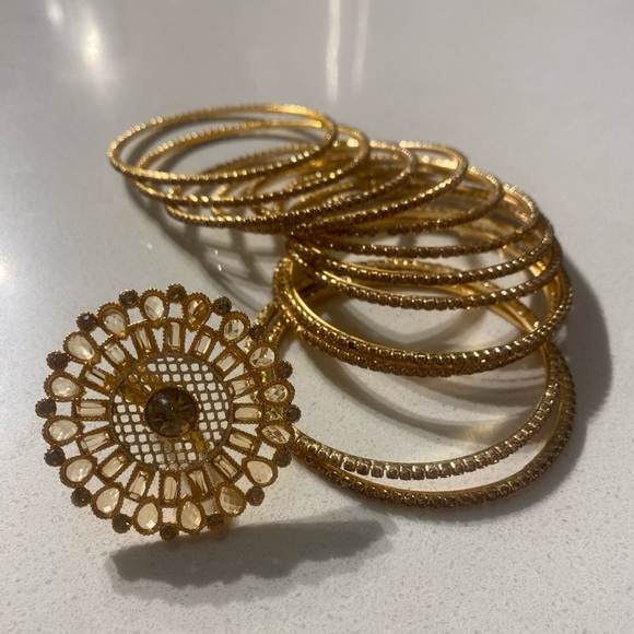 Bangals and Ring Set - Picture 3 of 3